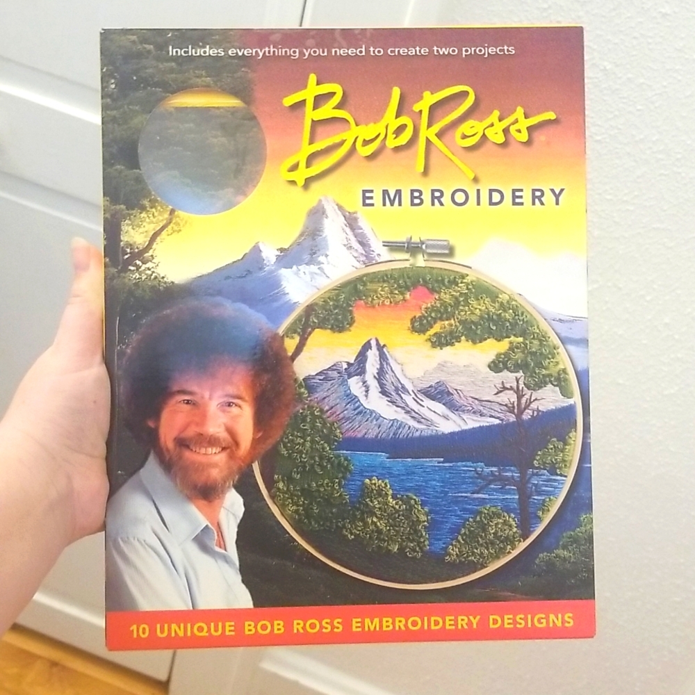 Bob Ross Embroidery Kit